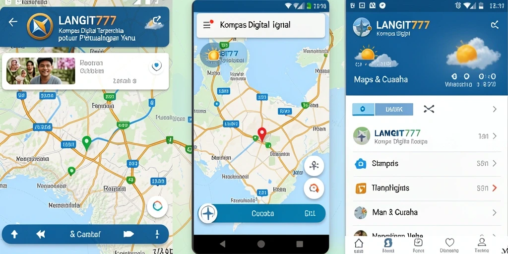Antarmuka LANGIT777 yang user-friendly untuk navigasi digital.